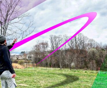Big Throws and woods - Robbins Disc Golf park B9