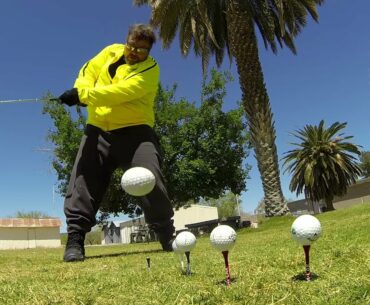Dialing Ajo Thrift Store's Golf Clubs in off the Driving Range Tee, Two Wheeled Golf Cart