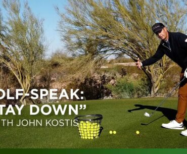Titleist Tips | What Golf Terms Mean: "Stay Down"