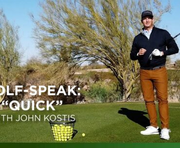 Titleist Tips | What Golf Terms Mean: "Quick"
