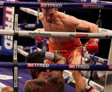 ANTHONY FOWLER VS JORGE FORTEA (3rd RD KO) SERGIO GARCIA NEXT FOR FOWLER?