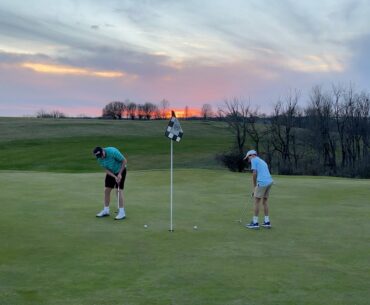GOLF SCIENCE:  CAN 2 GOLF BALLS FIT INTO THE CUP?