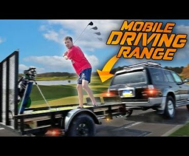 I built a mobile DRIVING RANGE