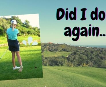 GIRL plays GOLF - On course Series