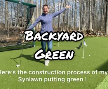 Backyard Turf Putting Green by Synlawn