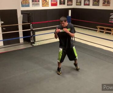 Learning how to slide and pivot in your stance with El Castigador