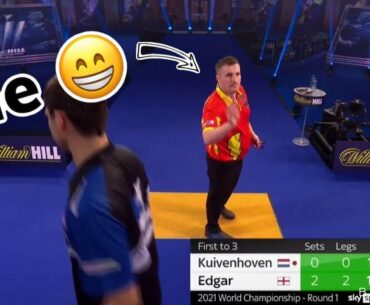 When I became a Professional dart player