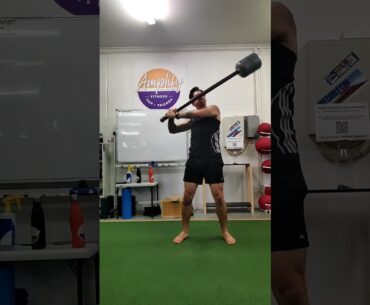 Mace Training: Slow Motion Swing - Coach Josh Wood