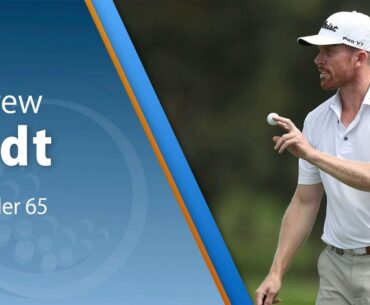 Andrew Dodt talks post-round RD1 Golf Challenge NSW Open