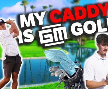 What Can I Shoot On 9 Holes with Garrett as My CADDY?? | Micah Morris