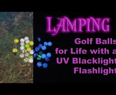 Hunting for Golf Balls the EASIEST way... at night.