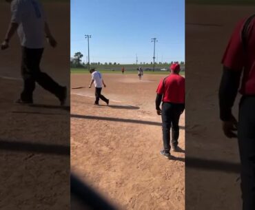 The Worst Softball Swing Ever?? LOL