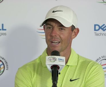Rory McIlroy Thursday Flash Interview 2021 World Golf Championships Dell Technologies Match Play