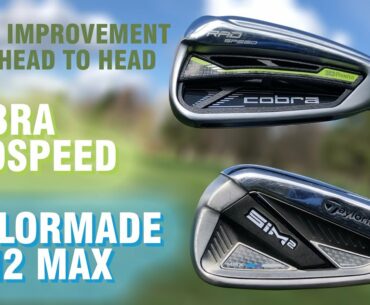 Game improvement irons head to head: Cobra Radspeed vs TaylorMade SIM2 Max