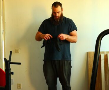 Putting two gloves out as fast as possible