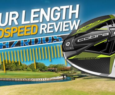 TOUR LENGTH DRIVER TEST-  Cobra RadSpeed Review On Course