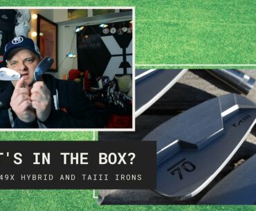 What's In The Box? The Sub70 949X Hybrid and TAIII Irons!