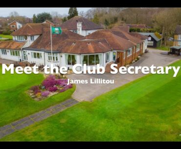 FHGC Meet the Club Secretary James Lillitou