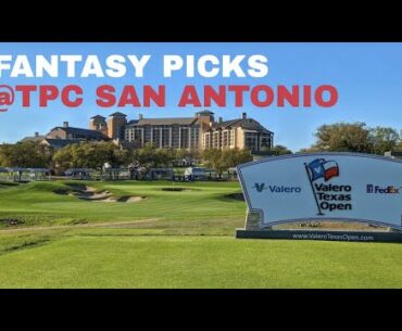 Valero Texas Open Fantasy Picks & Predictions | PGA Tour Betting Strategy | TPC San Antonio - Oaks