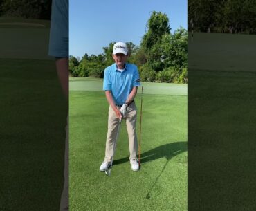 The proper pivot for the upper core golf swing