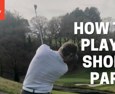 How to play a short par 3 #shorts