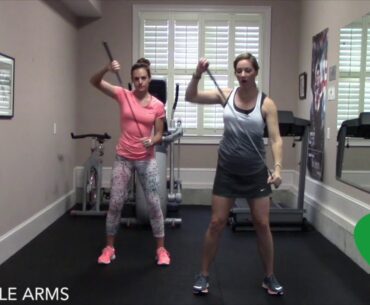 Improve Your Golf and Fitness with the Cardiogolf Bicycle Arms Exercise