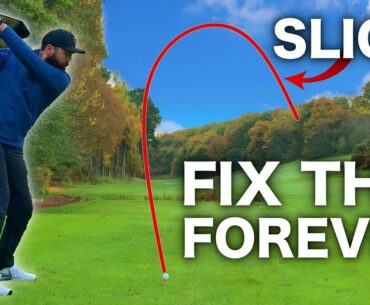 How to: STOP slicing golf ball | really easy tips!
