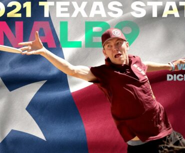 2021 Texas State Disc Golf Championship | FINALB9 LEAD | Wysocki, Dickerson, Orum, White | Jomez
