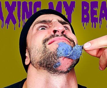 Ripping my Face & Beard OFF with Wax *PURE REGRET* | Bodybuilder VS Extreme Hair Removal Experiment
