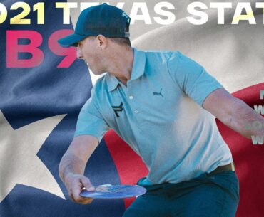 2021 Texas State Disc Golf Championship | R1B9 LEAD | McBeth, Wysocki, Locastro, Williams | Jomez