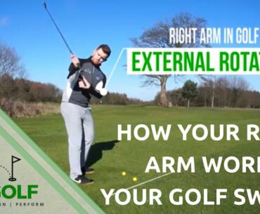 How Your Right Arm Works In Your Golf Swing