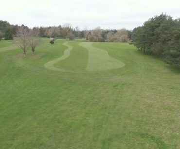 The Millbrook Golf Club 6th Hole Spring Flyover