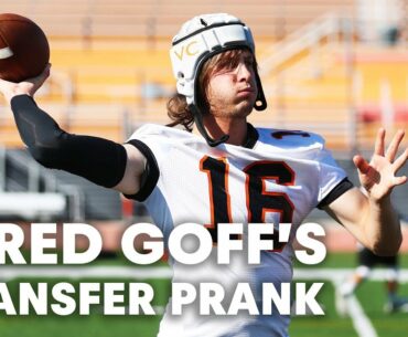 NFL QB Jared Goff Pranks Unsuspecting College Football Team