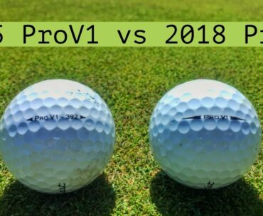 2005 ProV1 vs 2018 ProV1