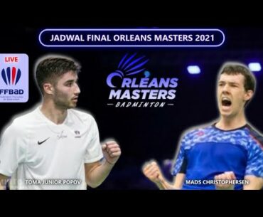 Jadwal Final Orleans Masters 2021, Toma Junior Popov Vs Mads Christophersen Live Youtube