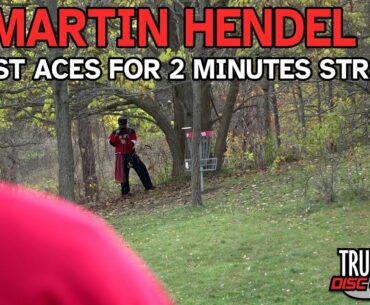 Martin Hendel Almost ACES For 2 Minutes STRAIGHT!