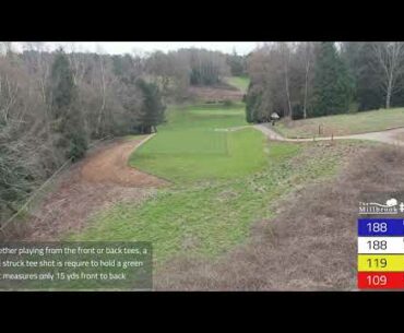 The Millbrook Golf Club 10th Hole Spring Flyover