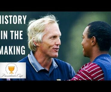 Presidents Cup At Royal Melbourne 1998 | Jack Nicklaus & Peter Thomson | Greg Norman Vs Tiger Woods