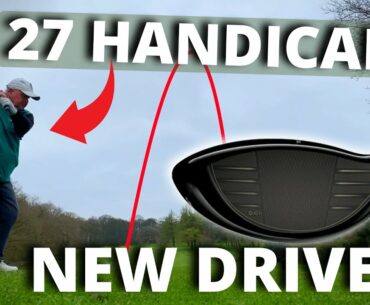 STRAIGHT IN THE BAG!? 27 HANDICAP GOLFER TESTS ULTRA FORGIVING DRIVER!