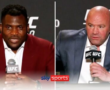 'If Jones wants Ngannou, he should call me' | White & Ngannou speak after heavyweight title fight