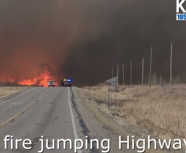 Polk County Grass Fire