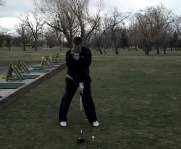 Pat Wike Golf Swing face on