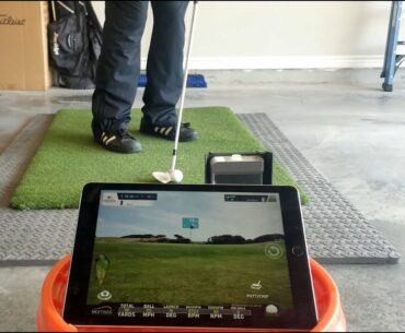 WGT Par 3 practice (via Skytrak!)