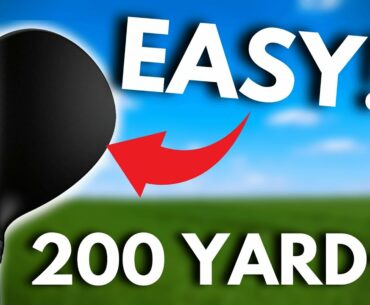 This New Golf Club Makes 200 Yard Shots EASY!!!