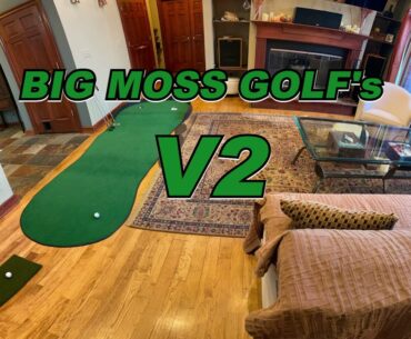 Big Moss Golf's V2 Putting Green - The Augusta Model