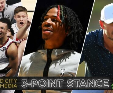 Stanford Wins + Jalen Suggs, Grizzlies Big Weekend, 2021 Masters | 3-Point Stance