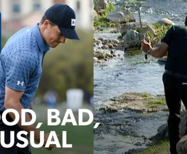 Spieth’s back, Phil’s 10 and Rahm’s announcement
