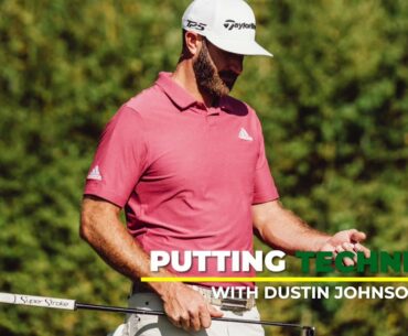 Dustin Johnson's Putting Technique