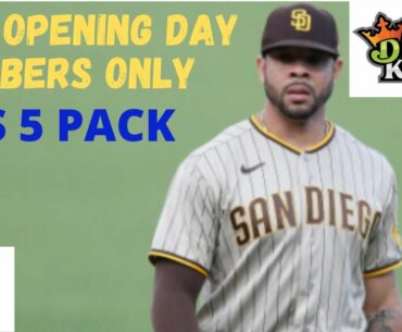 Draftkings MLB Members Only - Opening Day!