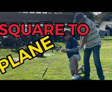 Perfect Club Face on the 1st 12 inches of the back swing